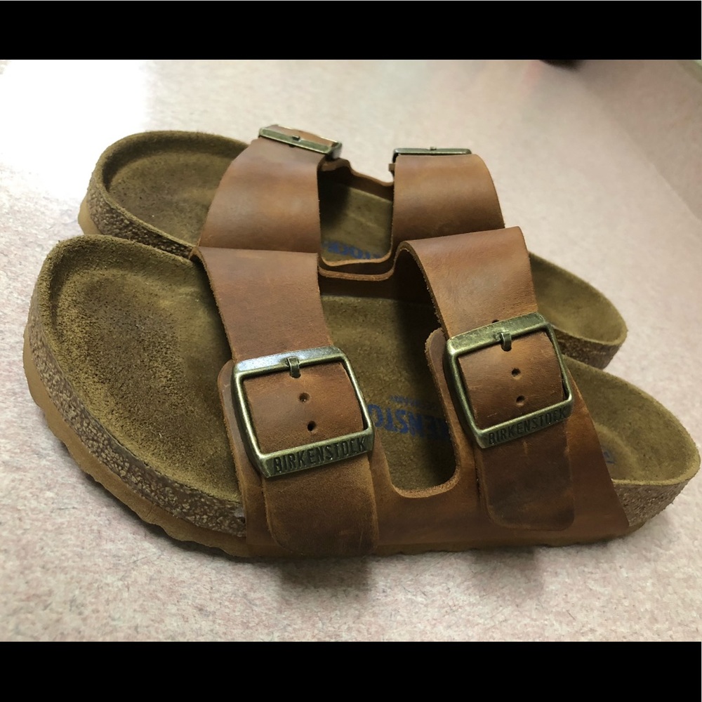Birkenstock Arizona Oiled Leather Cognac